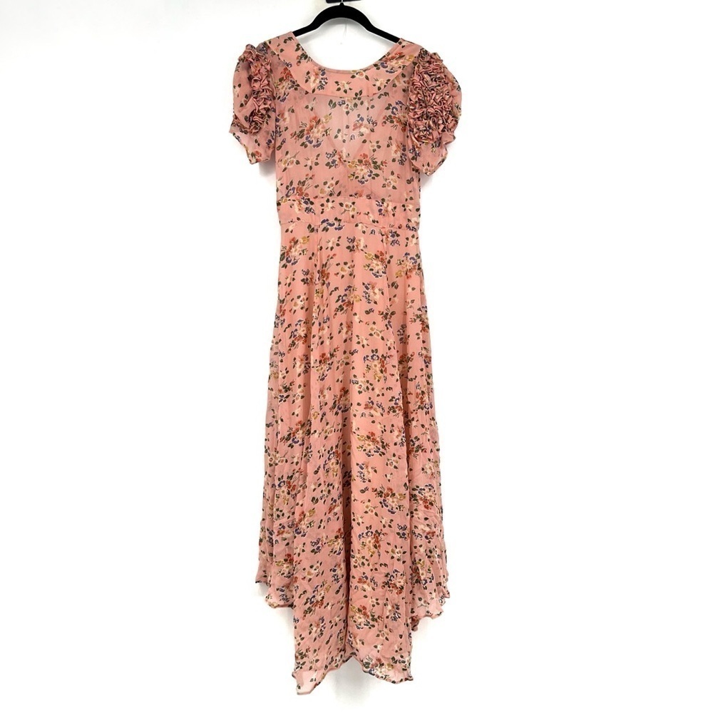 Clemence Dress in Sunset Pink
LoveShackFancy size 2 silk dress in Sunset Pink - Picture 10 of 14